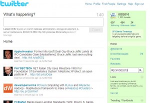 IOD2010 ECM Tweet Jam