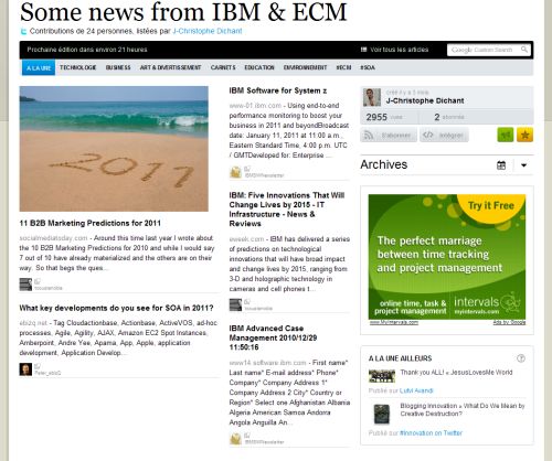 IBM ECM sur Paper.li