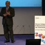 présentation d'Arvind Krishna lors du Forum Intégration et Gouvernance de l'Information